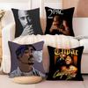 T-Tupac S-Shakur Наволочка для гостиной Диван Декоративная наволочка для подушки Простая домашняя легкая роскошь Печатная подушка