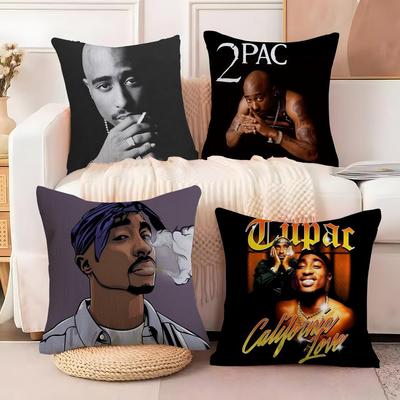 T-Tupac S-Shakur Наволочка для гостиной Диван Декоративная наволочка для подушки Простая домашняя легкая роскошь Печатная подушка
