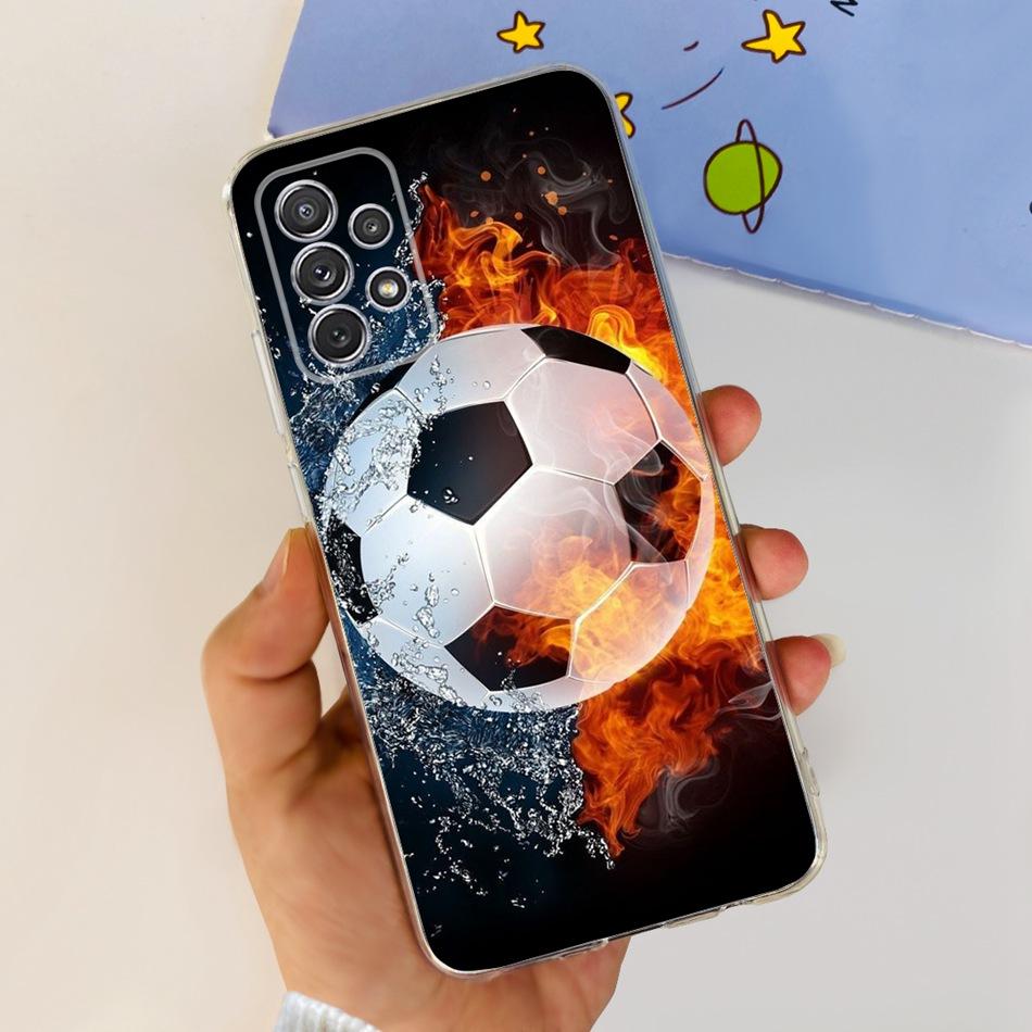 Чехол для Samsung Galaxy A52 Чехол Samsung A52s 5G Элегантная Печать Мягкий Силикон ТПУ Задняя Крышка Телефона Для Samsung A52 4G 5G A 52 52s