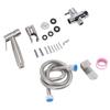 Kitchen Sink Sprayer Kit 304 Stainless Steel Handheld Bidet Sprayer Replacement for Toilet