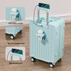 Durable 20-inch Silent Trolley Suitcase for Women and Men