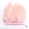 Feather Cloth Strip 10-15Cm Stage Performance Clothing Accessories Rooster Hair Cloth Edge Feather Strip