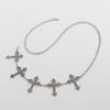 1pc Vintage Gothic Cross Waist Chain, Alloy Religious Symbol Hip Jewelry for Women, Easter Holiday Party Accessory, Daily & Party Wear, All-Season Fit