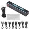 Guitar Pedal Power Guitar Effector Power Supply 8 Isolated DC Output Isolated Power USB IN 5V 2.1A
