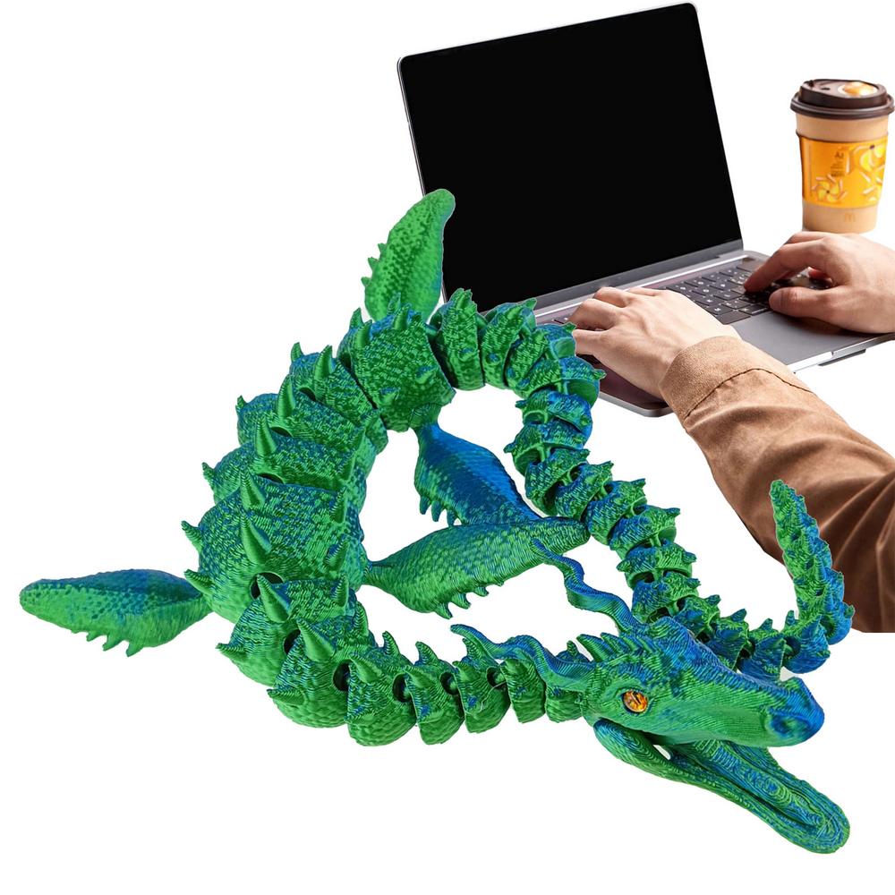 3D Печатные Драконы 3D Драконы С Гибкими Сочленениями Полностью Подвижные 3D Печатные Драконы Игрушки-Спиннеры Для Взрослых Мальчиков Детей