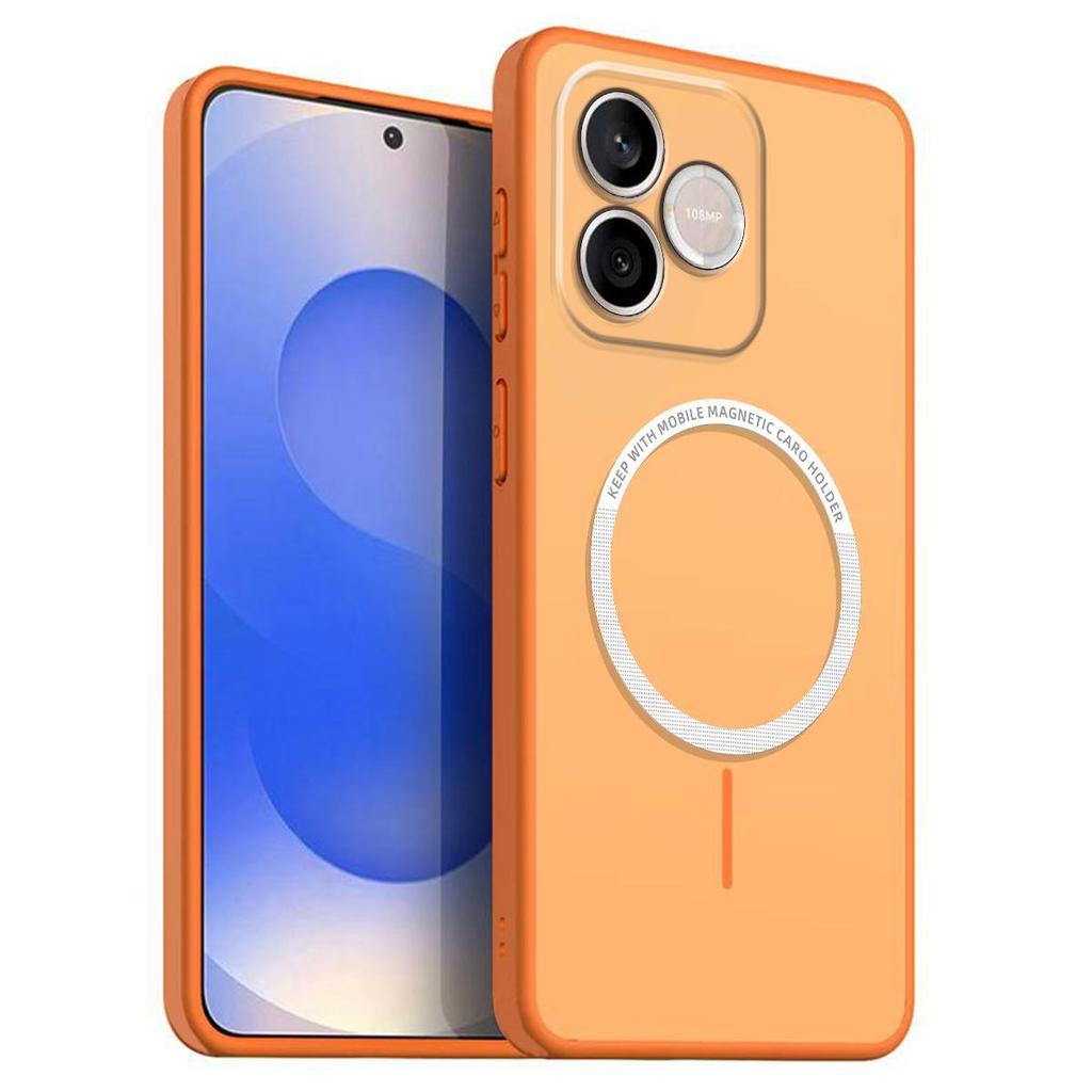 Матовый Полупрозрачный Магнитный Чехол для Телефона для HONOR 600 Lite Мягкая ТПУ Обложка