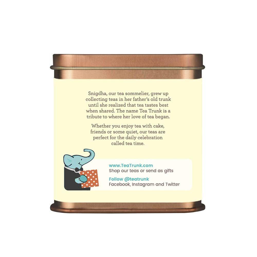 Green Tea Darjeeling with Mint (100 G), Spearmint Green Tea, Tea Trunk