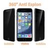 [Совместим с Apple iPhone 8] Закаленное стекло Анти-шпион Защитная пленка на экран Ультрапрочное [Phonillico®]