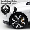 For Renault Trafic Clio Laguna 2 Megane 2 3 Duster Logan Captur koleos 4Pcs 56mm Car Wheel Center Hub Caps Logo Sticker QQ1