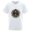 Short Sleeve T-shirt Motorcycle Addict Piston Skull T Shirt Men's Hip Hop Shirt Cool Tee Harajuku Streetwear Fashion 2024