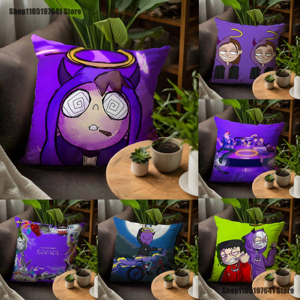 Rapper Thasup ThaSupreme Pillow Case For Sofa Decor Car Office Room Printing Cushion Cover Decorations and Protector