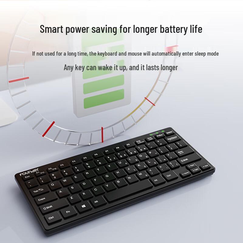 Founder W6226 Wireless Keyboard & Mouse Combo