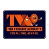 Tva Authority Time Variance Мисс Минутс Металлическая Пластина Постер Дизайн Стена Пещера Паб Кухня Персонализированный Жестяной Знак Постер