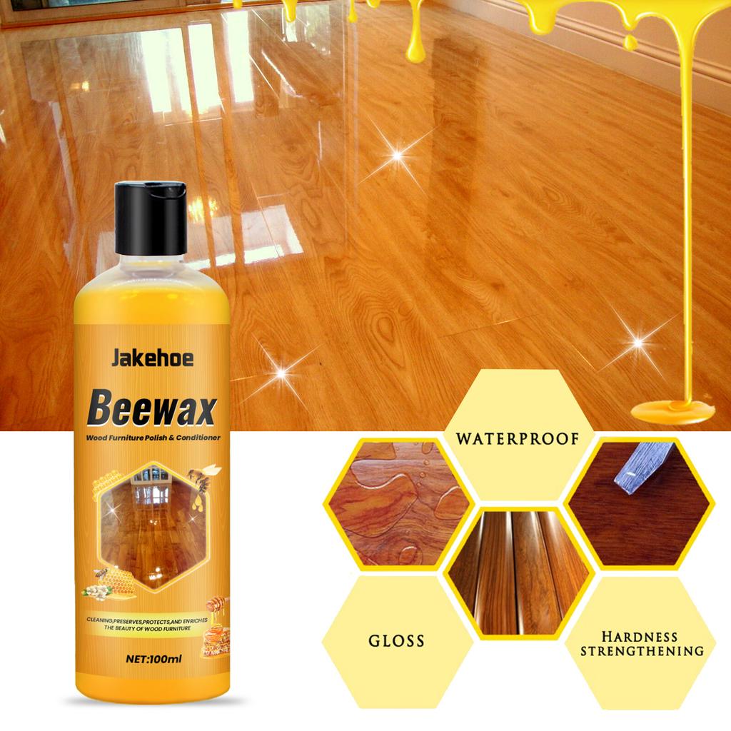 Jakehoe Floor Cleaner Home Защита деревянного пола Очистка Техническое обслуживание Воск Удаление пятен Пыль Осветление Полировка