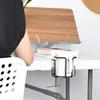 Домашний Настольный Подстаканник с Клипсой Вертикальное Горизонтальное Крепление Защита от Проливания Офисный Настольный Держатель для Кружек Металлическая Клипса Лоток для Хранения Бутылок с Водой