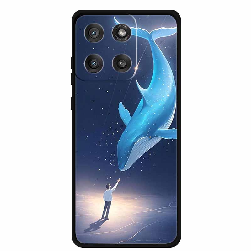 Чехол для телефона Motorola MOTO Edge 60 Stylus Fusion Защитный чехол для Edge60 Fusion Stylus Мягкий силиконовый бампер Задняя крышка из ТПУ