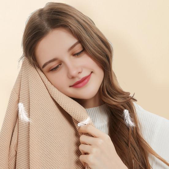 Плед-шаль с подогревом, USB-питание, греющий шарф, женское электроодеяло, портативное беспроводное одеяло с подогревом, сумка с 3 температурными режимами