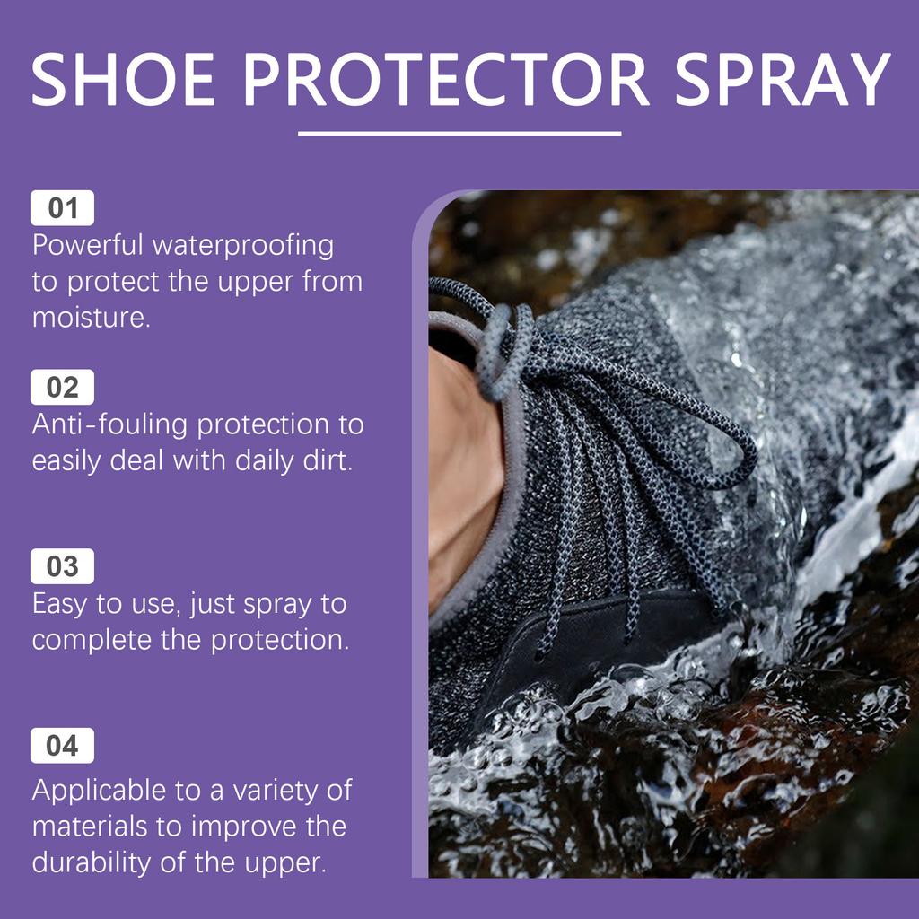 Shoes Waterproof Spray Mesh Suede Waterproof Rainproof Raincoat Spray Quickly Penetrates The Upper Material.100ML