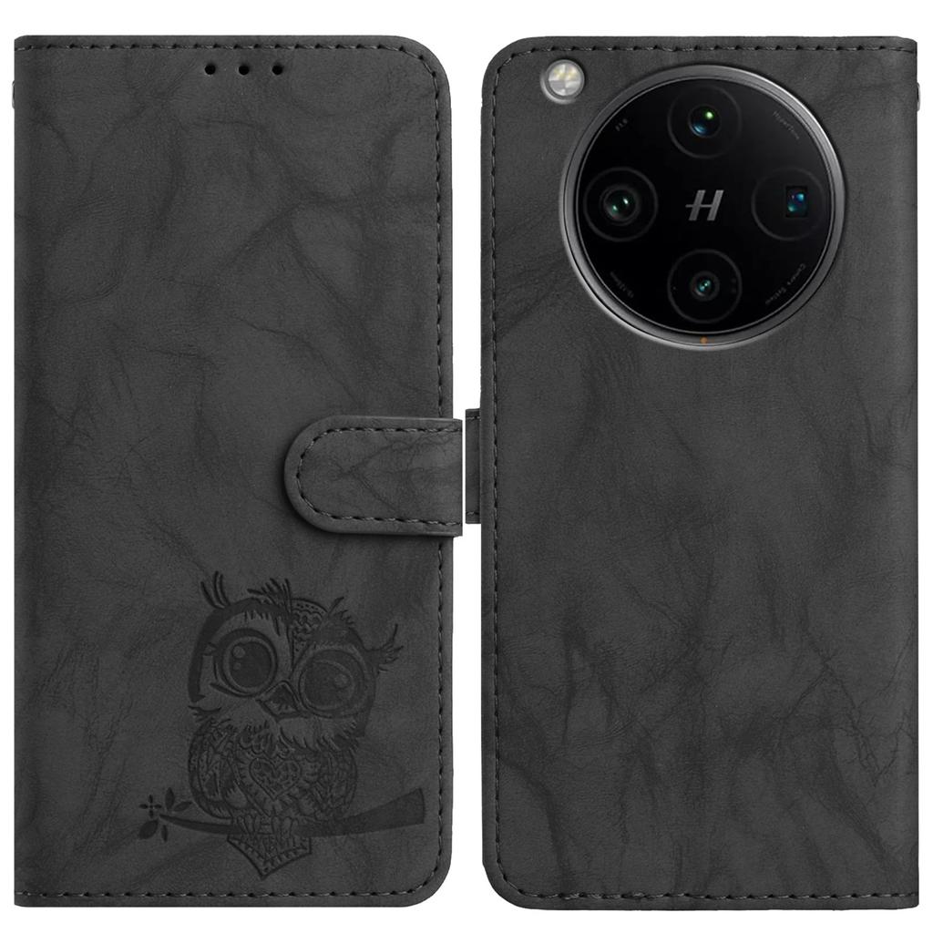 8-цветный кошелек-чехол с откидной крышкой и тисненым узором совы для Oppo A17 A18 A54 A58 A76 A77 Reno8, Reno8 Lite, Find X8 Pro, Find X5, Reno14 Pro...