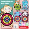 С 3 липкими шариками и крючками Животные Дартс Настольные игры Развивающие игры для детей Мальчик Девочка