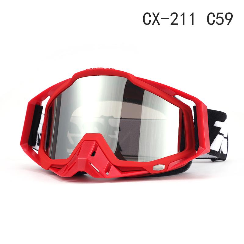 Ветрозащитные мотоциклетные и лыжные очки для использования за границей: 100% Внедорожная езда, катание на природе и защита при скоростном спуске