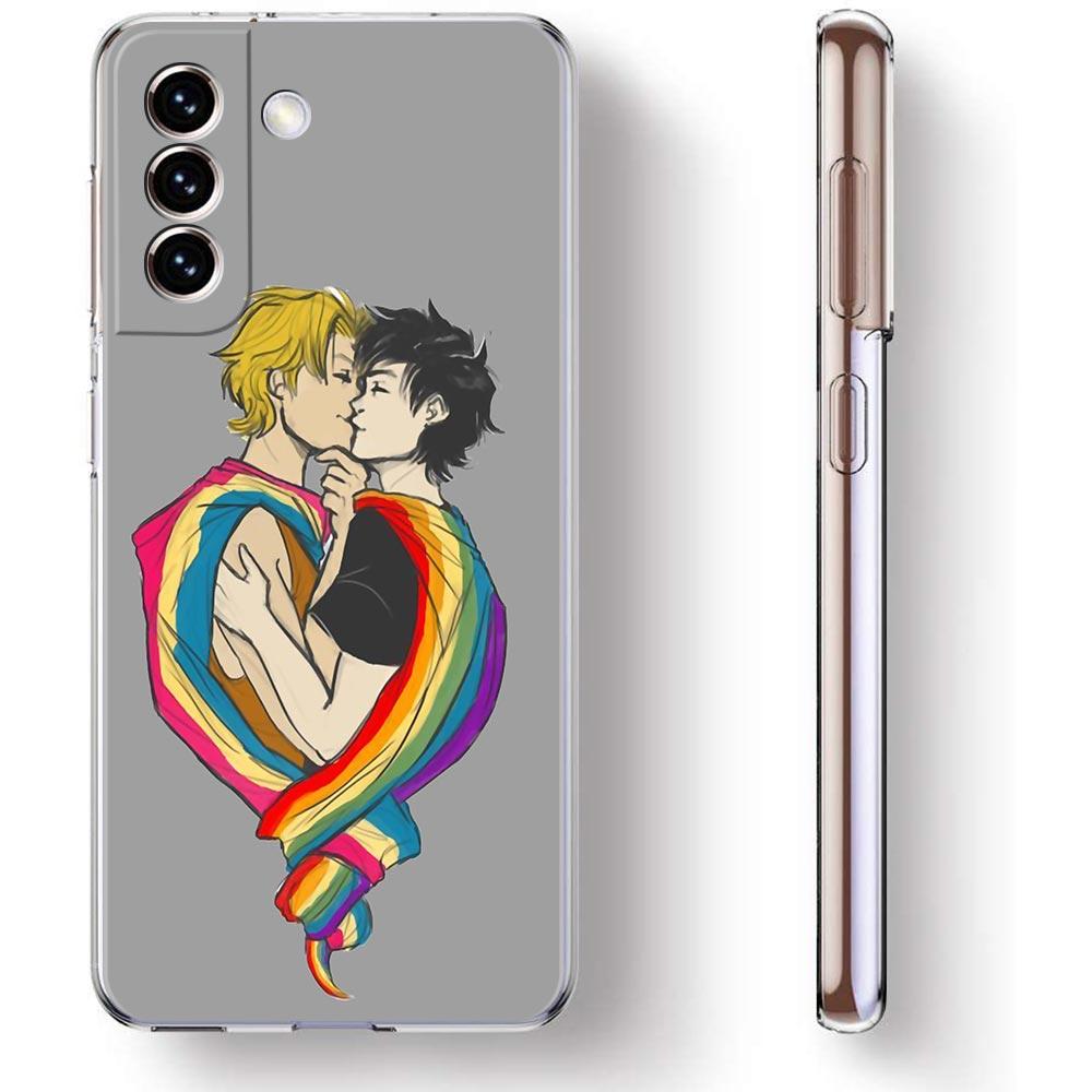 Чехол для телефона LGBT Rainbow Gay для Samsung Galaxy S22 5G S20 Ultra S21 FE 5G S10E S9 S8 S10 Plus Note 20 10, мягкая прозрачная задняя крышка
