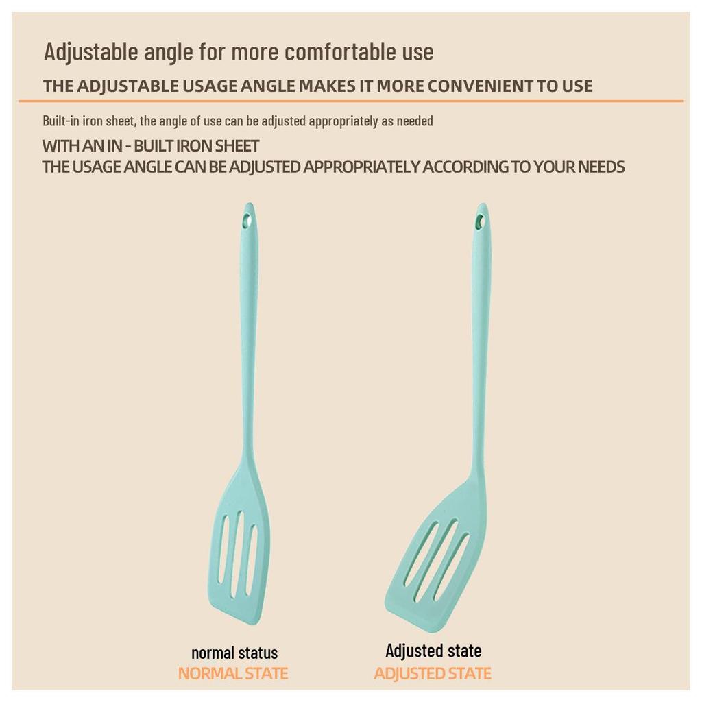High-Temperature Resistant Non-Stick Silicone Spatula - Easy-to-Clean Kitchen Utensil