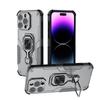 KEYSION Противоударный чехол для iPhone 15 Pro Max Мягкий силиконовый + PC вертикальный чехол-подставка для телефона на заднюю панель для iPhone 15 15 Plus
