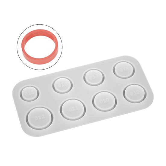 Форма для кольца из силиконовой смолы разных размеров для самостоятельного изготовления украшений, сережек, ожерелий, подвесок, кошачьих ушей