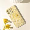 Арт летний стиль золотое солнце чехол для Samsung Galaxy S25 S24 Ultra S23 Plus S22 S21 S20 FE A15 A35 A54 A55