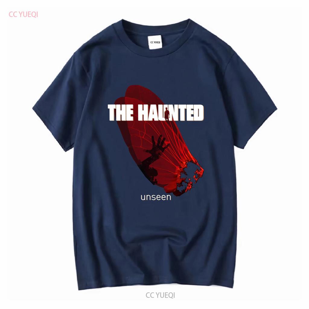 The Haunted Unseen T Shirt Cotton Black Unisex Size S To 5xl Hc2190 Vintage Washed Stretched Breathable Designer Clothes Unisex