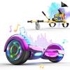 Pack Hoverboard Rose Et Hoverkart Hip-hop - RCB - Cadeau Super Pour Les Enfants