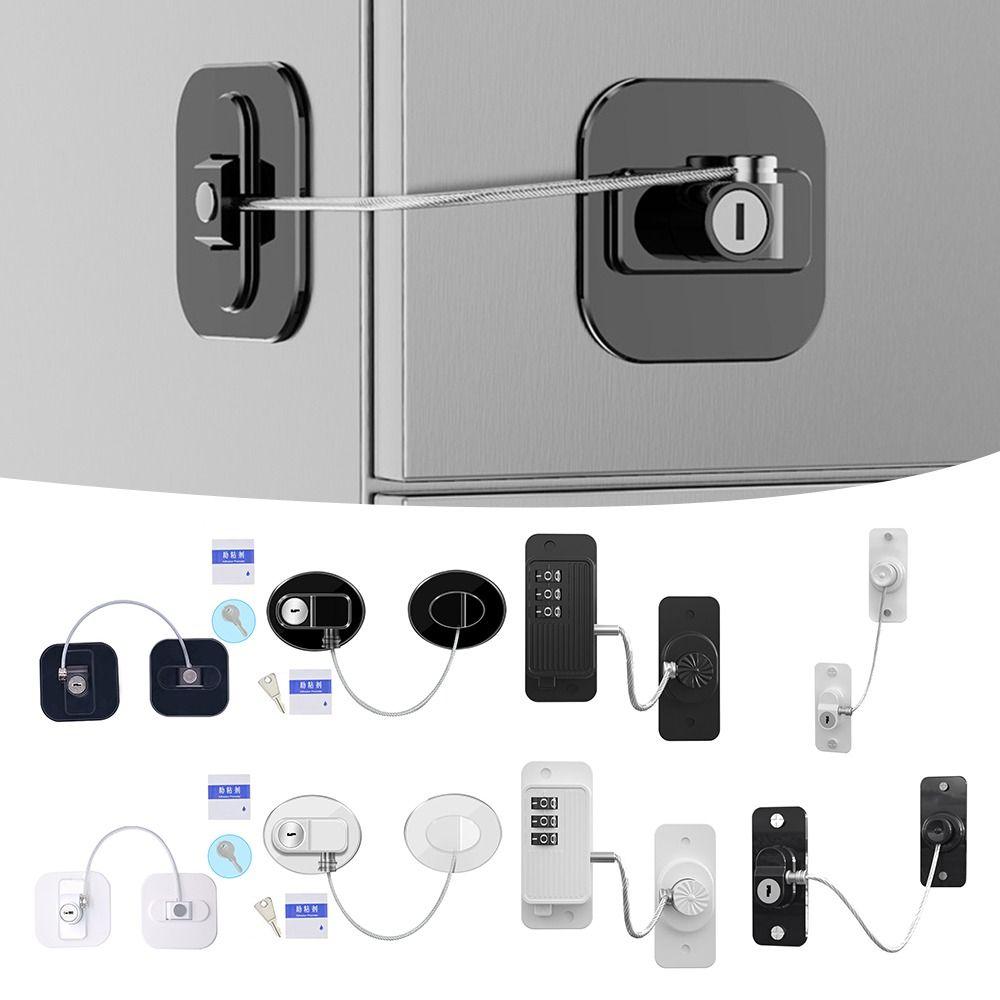 Window Lock Security Cable Baby Safety Lock Child Protection Cabinet Lock Refrigerator Door Lock