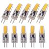 10Pcs Mini G4 6W LED Bulbs 1505 COB Silicone Light Bulb AC/DC 12V 220V Halogen Replace