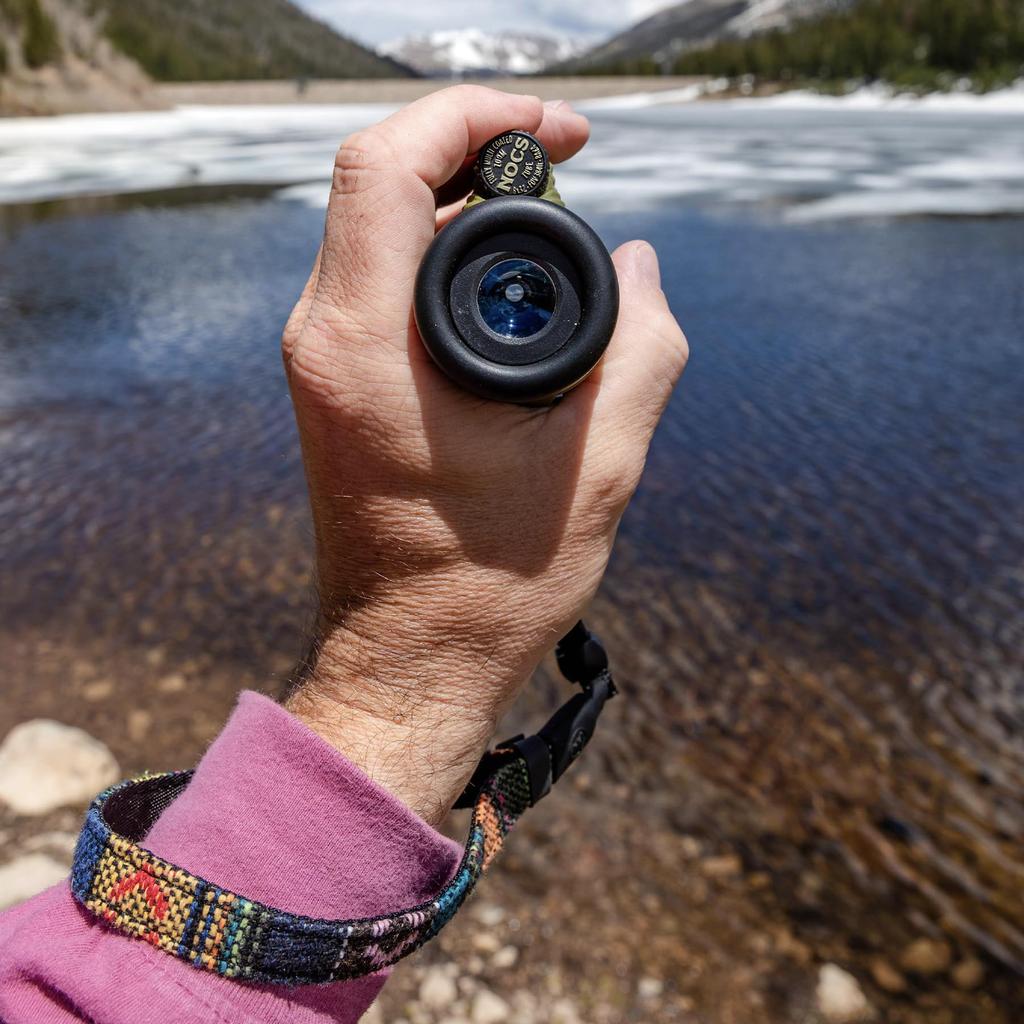 Nocs Provisions Monocular Strap Wrist Multicolor Perfect for Outdoor Sports and Live (Woven Loop) Cotton/Polyester Accessory, Genuine, Colorful,