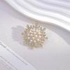 Exquisite And Versatile Anti-Light Brooch, Suit Cheongsam Accessories, Classic Pearl Wedding Decoration Fixed Brooch Pin Match