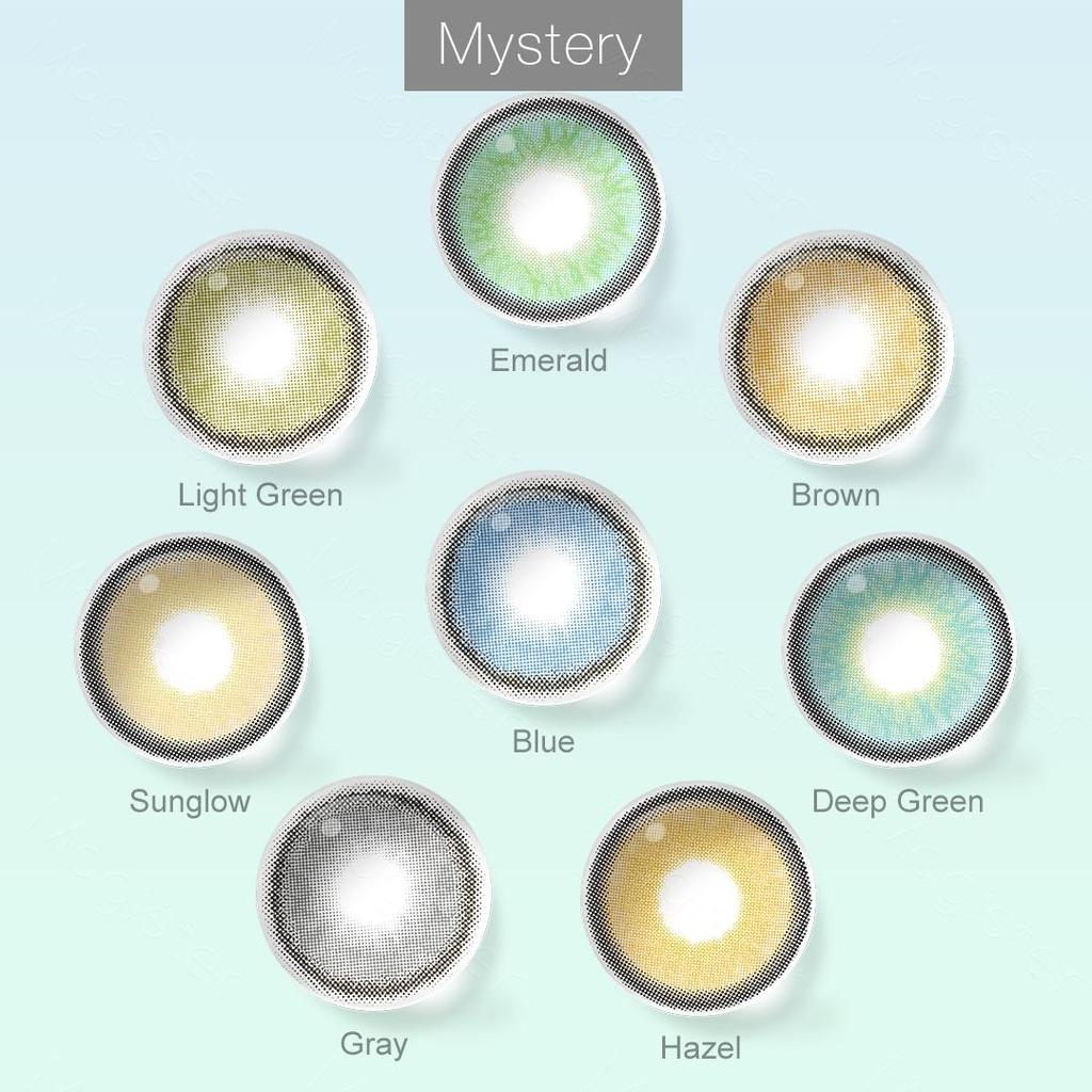 Magister Цветные контактные линзы для глаз Мягкие линзы Цветные контактные линзы Красивые цветные линзы для учеников