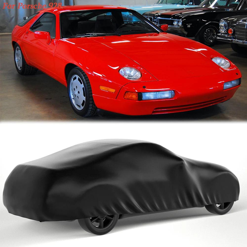 Car Cover Full Exterior Black Waterproof Sunshade Dustproof Protection For Porsche 911/718/928/968/992/Boxster/Cayman/Carrera