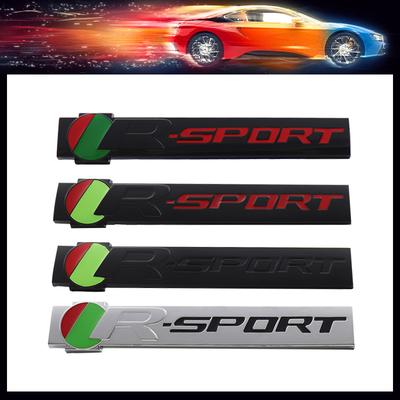 Автостайлинг R Sport для аксессуаров R-Sport Боковое крыло автомобиля Название багажника Наклейка Эмблема Значок Наклейка