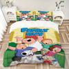 Family Guy Adventure Print 3Pcs Bedding Setduvet Cover With 2 Bedropillowcase Home Birthday Gift