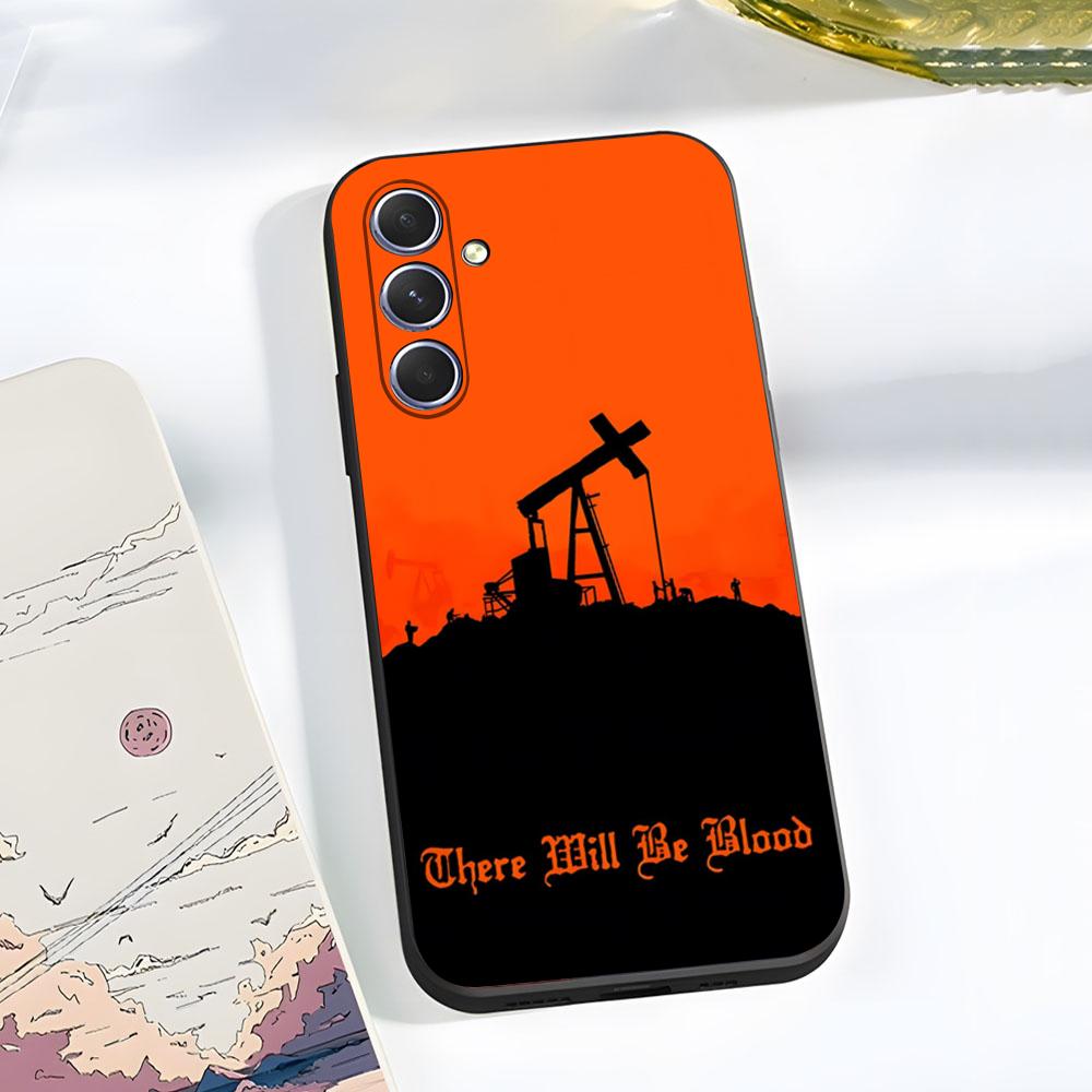 Чехол для телефона There Will Be Blood для Samsung A56 A36 A26 A16 A15 A25 A35 A55 A14 A34 A24 A54 Черный Мягкий