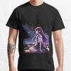 Men Fashion Casual Short Sleeves Anime Lovers 3 Black Tees Classic Oversized T-shirts