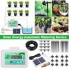Solar Energy Automatic Watering Device Intelligent Watering Timer Water Pump Irrigation System Garden Watering System Kit Potted Drip Sprinkling