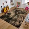 Denim Yellowstone Polyester Carpet, Soft Indoor Mat for Office Chair, Living Room, Computer Desk - Decorative Home Office Rug Design