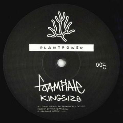 12-дюймовая пластинка FOAMPLATE - Kingsize / 2020; All Talk PLANTPOWER005 Plantpower 2019 Великобритания Танцевальная и Электронная