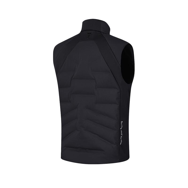 Fila Мужские пуховые жилеты Черный цвет Воротник-стойка Другое A11M445902FBK