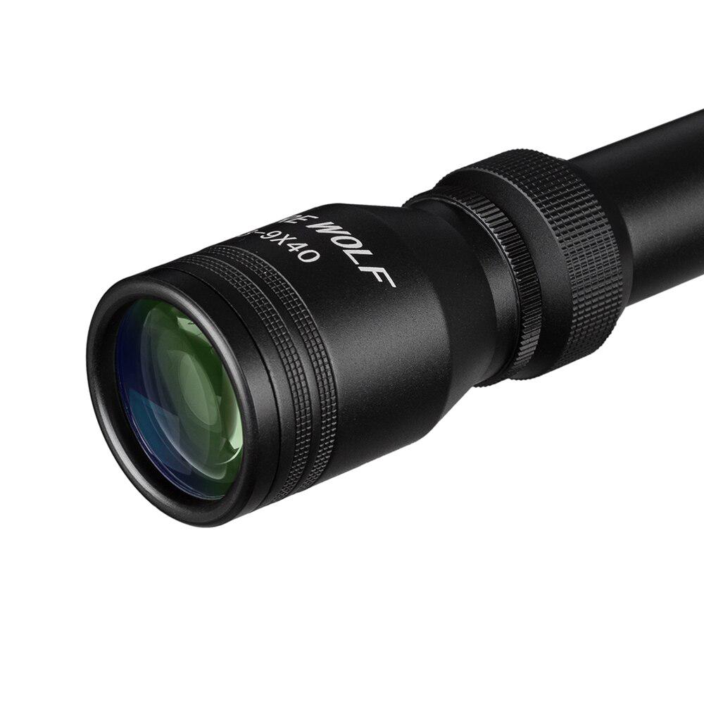 FIRE WOLF 3-9X40 тактический прицел оптический снайперский прицел с оленем охотничьи прицелы пневматическая винтовка открытый прицел