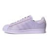adidas Оригинальные кроссовки Superstar из синтетической кожи, ретро, повседневные, низкие, унисекс, фиолетовые FZ5216