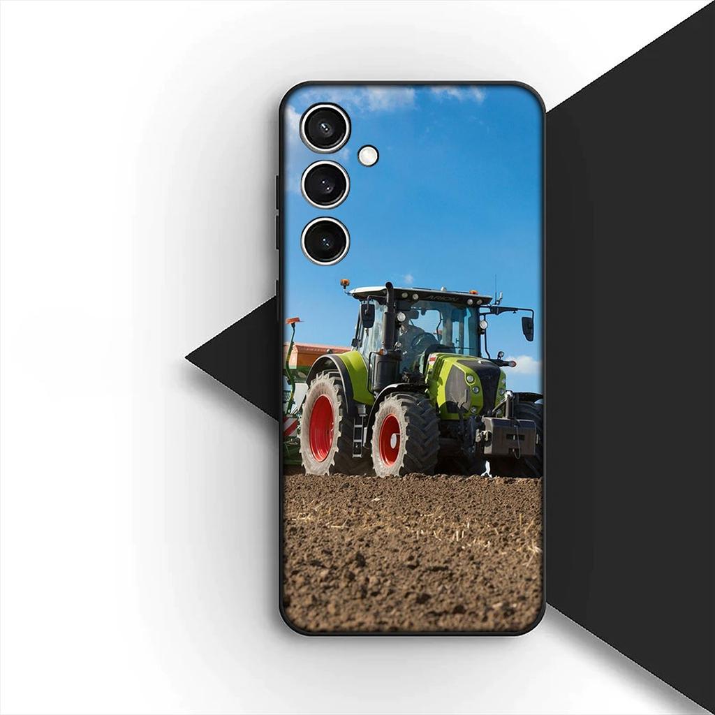 Мягкий чехол для Motorola Moto G86 G57 E14 E15 G14 G34 G67 G84 G24 A54 G15 Power E22 Чехол для телефона Фермы Транспортные средства Тракторы