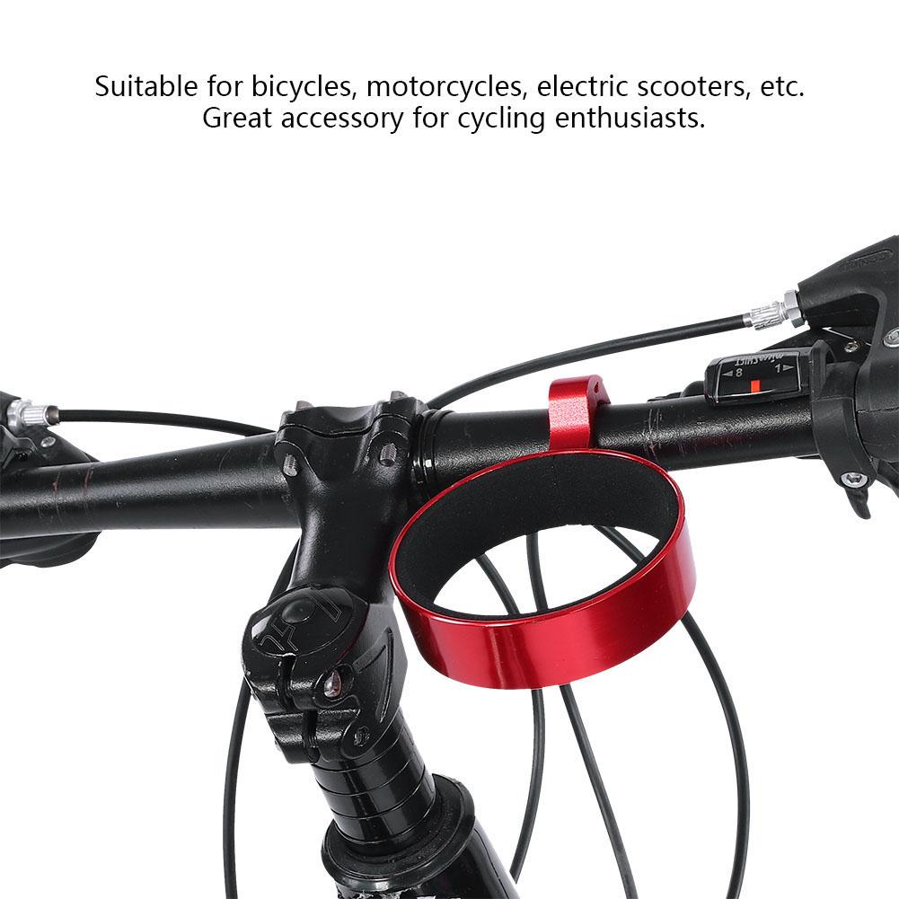 Aluminum Alloy Bicycle Water Bottle Holder Tea Coffee Cup Cage Cycling Accessory Red